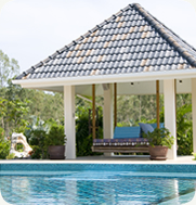 Pool Villa Thailand - The Pool & Outside Eating Area