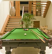 The Living Areas-Pool table